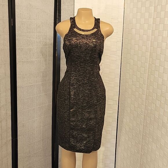 BRAND NEW BISSOU BISSOU SLEEVELESS SHEATH DRESS - Picture 3 of 14